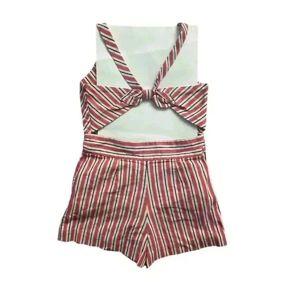 Polo Ralph Lauren Girls Striped Romper Size 4 Multicolor Summer - Picture 5 of 5